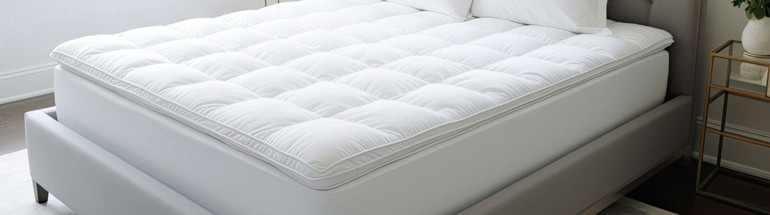Hypoallergenic Toppers | The Mattress Topper Company | UK's Lowest Topper Prices | Featuring UK's Top-Rated Mattress Toppers by Hypnos, Silentnight, Sealy, Seriously Comfortable & More | Memory Foam, Wool, Latex, Hollowfibre
