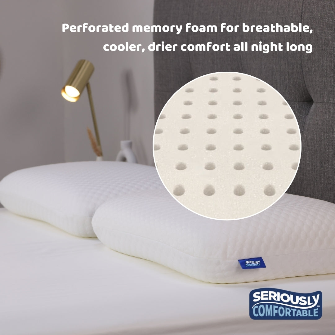 Seriously Comfortable Cool Memory Side Sleeper Pillow