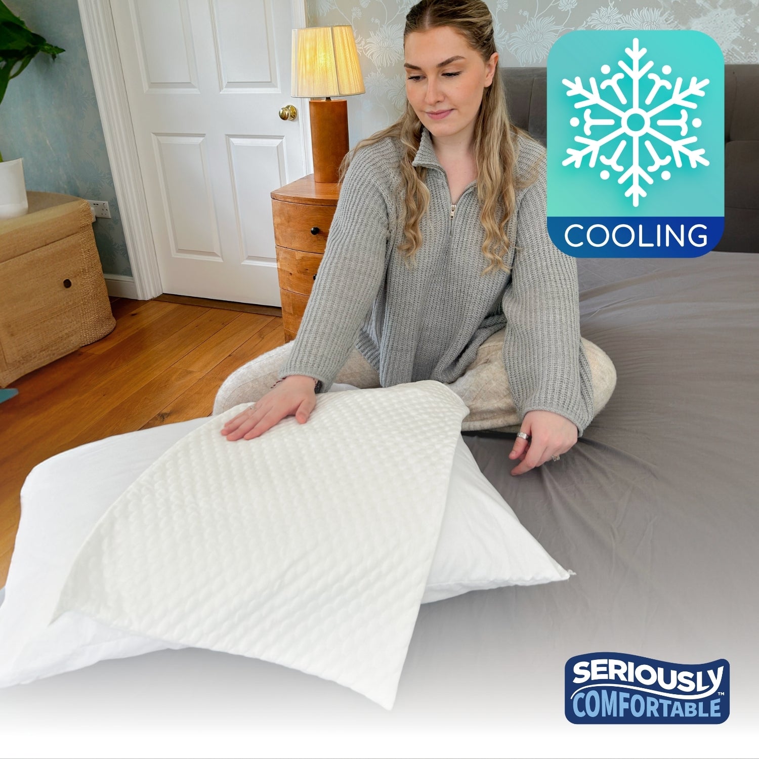 Seriously Comfortable CoolZone™ Pillow Cover - Pack of 2