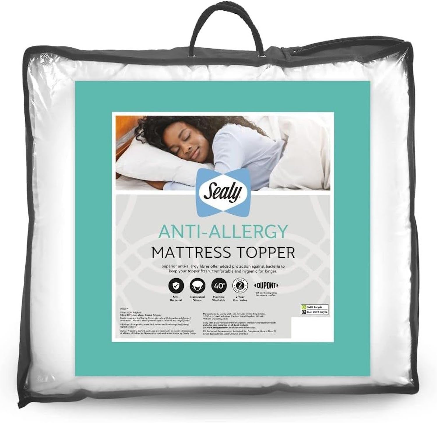 Sealy Anti-Allergy Mattress Topper