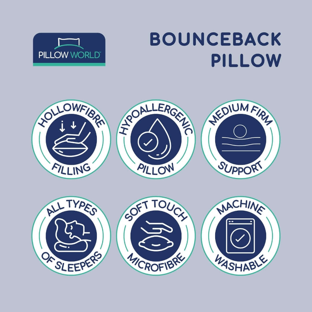 FREE Luxury Bounceback Pillow | UK's No.1 Topper Specialist | Lowest Prices Everyday