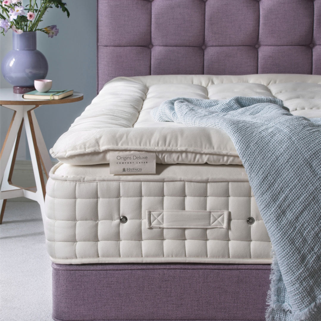 Hypnos Origins Deluxe Comfort Layer Mattress Topper - Made-to-order | UK's No.1 Topper Specialist | Lowest Prices Everyday