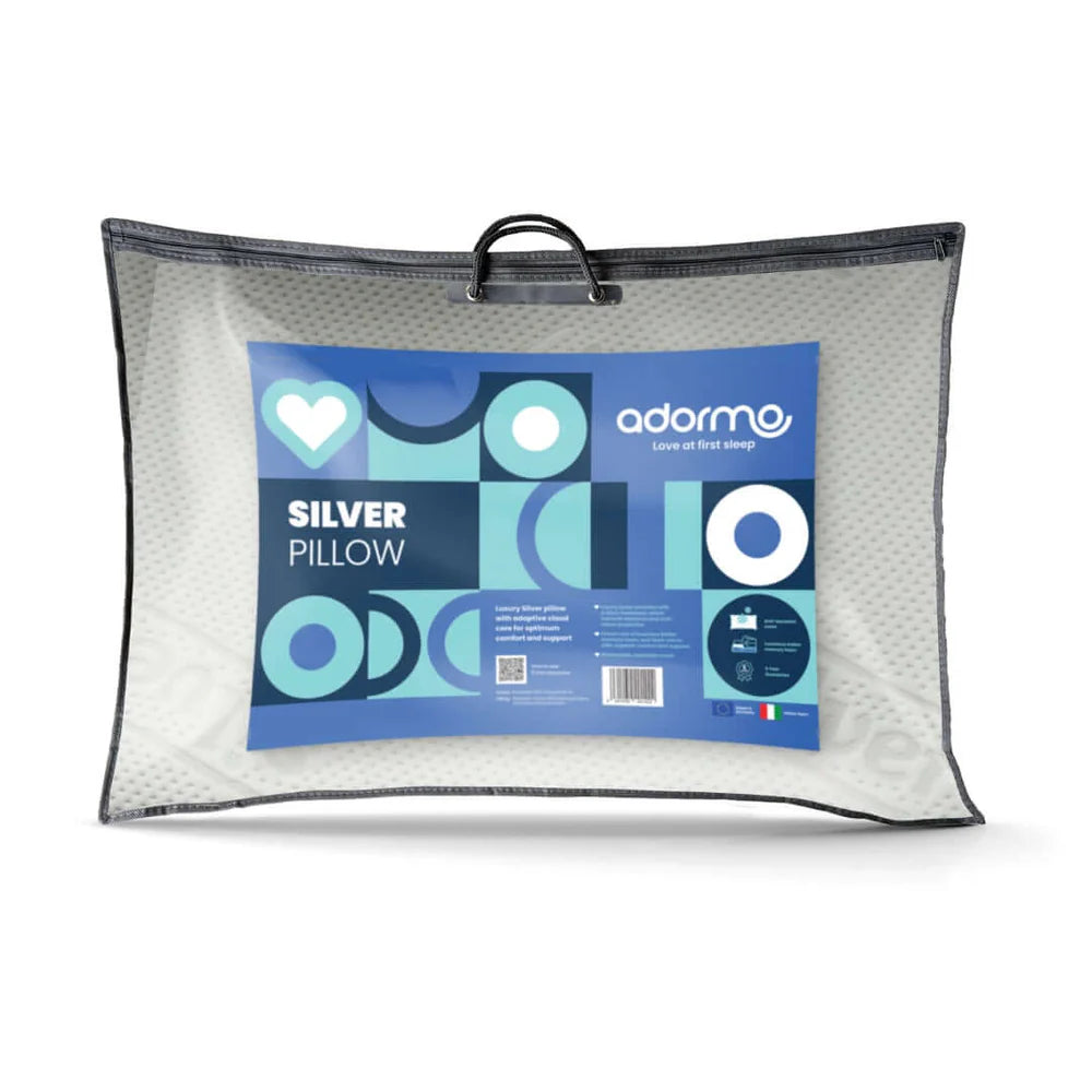 Adormo Silver Luxury Anti-Allergy Pillow