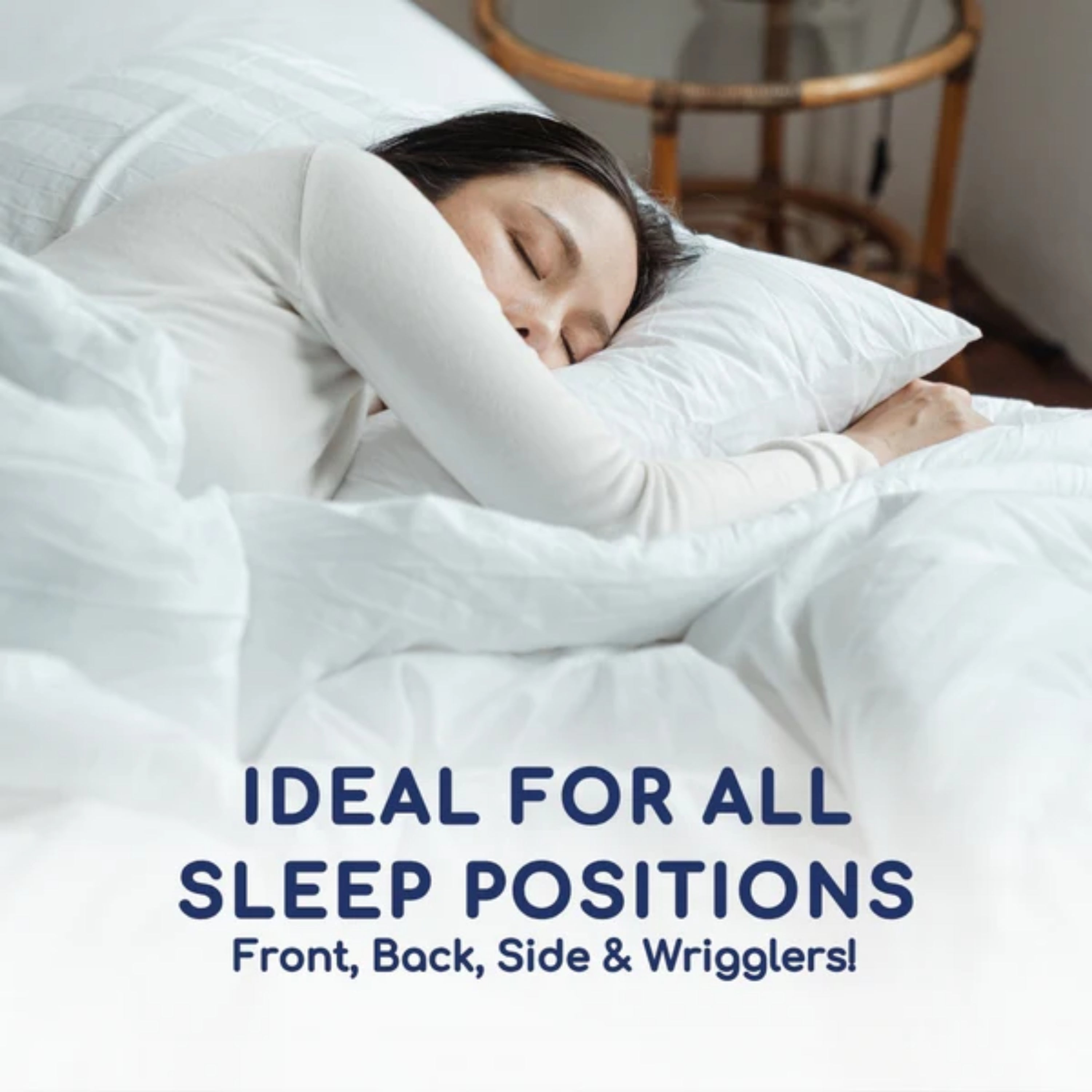 Cooling Bundle with Mattress Topper, Pillows and Pillow Protectors