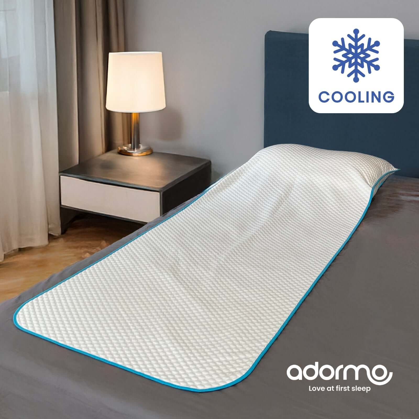 Adormo Loves to Be Cool Mat | UK's No.1 Topper Specialist | Lowest Prices Everyday