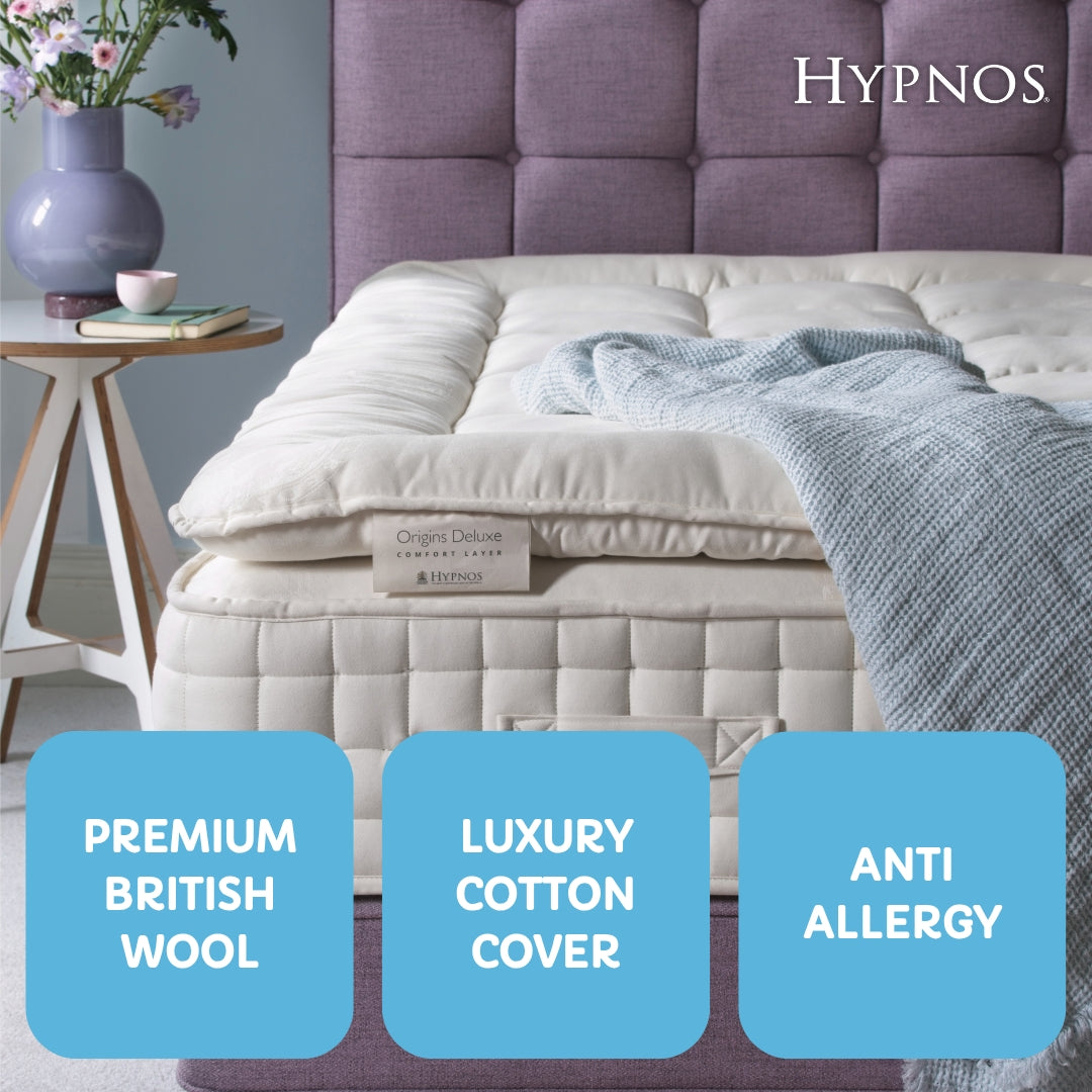 Hypnos Origins Deluxe Comfort Layer Mattress Topper - Made-to-order