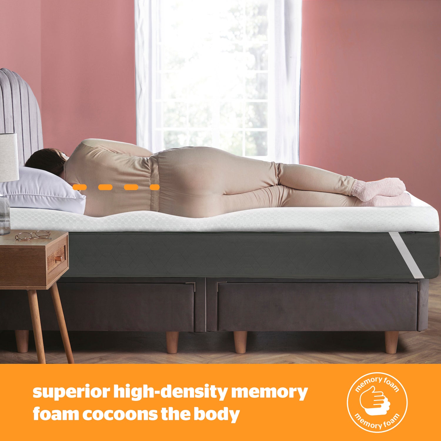 Silentnight Impress Memory Foam Mattress Topper