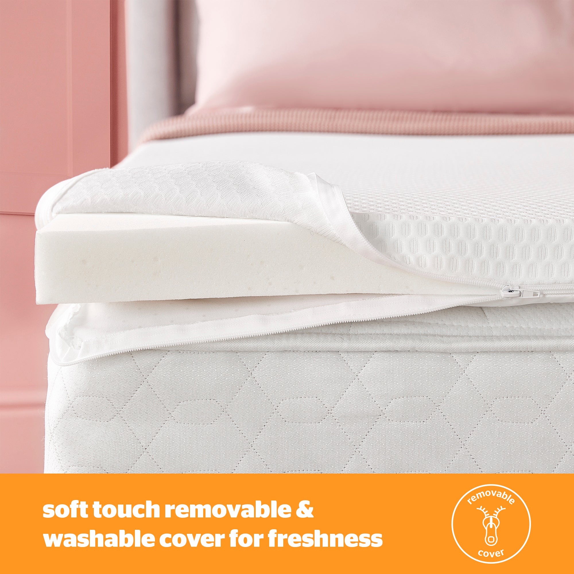 Silentnight Impress Memory Foam Mattress Topper