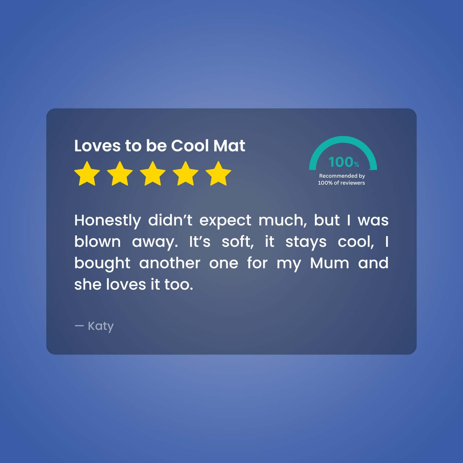 Adormo Loves to Be Cool Mat | UK's No.1 Topper Specialist | Lowest Prices Everyday