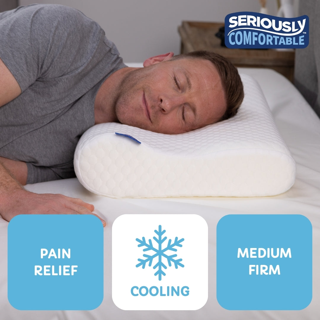 Seriously Comfortable Cool Anatomic Comfort Pillow
