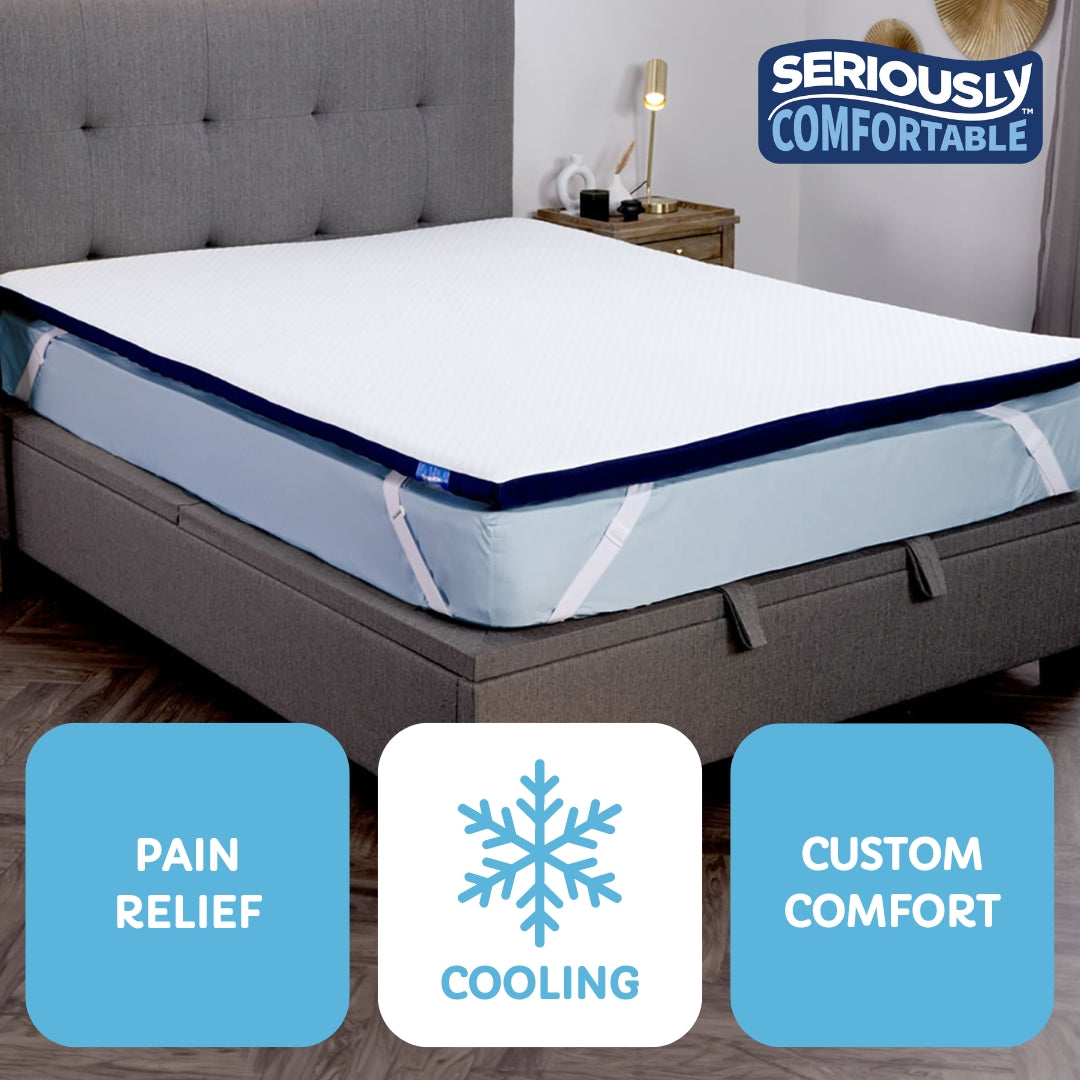 Seriously Comfortable Cool Revive Plus Mattress Topper