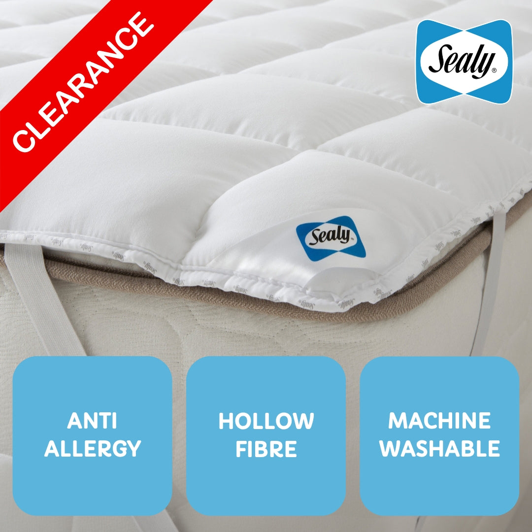 Sealy Anti-Allergy Mattress Topper - CLEARANCE