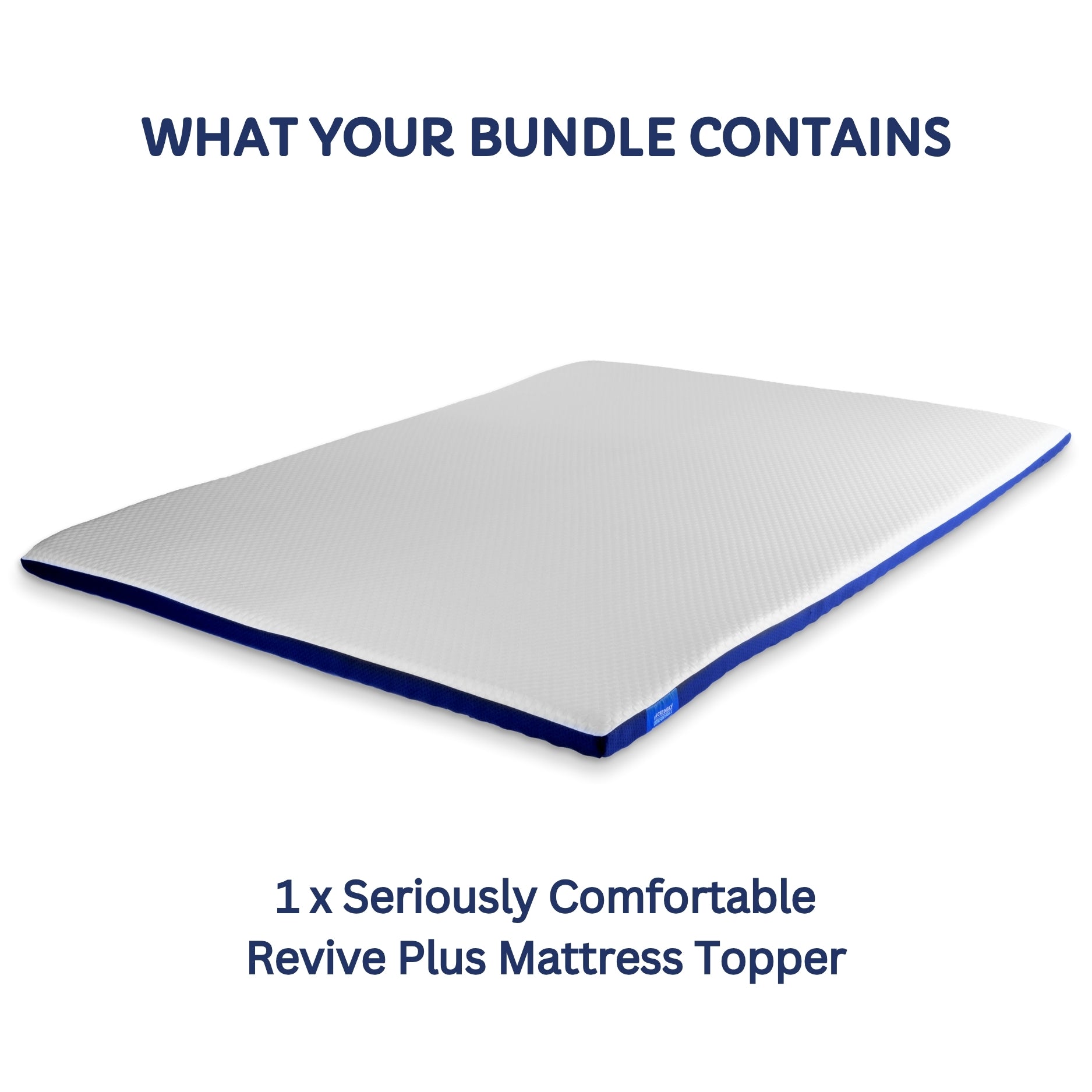 Pain Relief Bundle - Mattress Topper with Pillows and Protectors