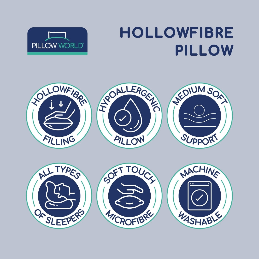 Pillow World Hollowfibre Pillow