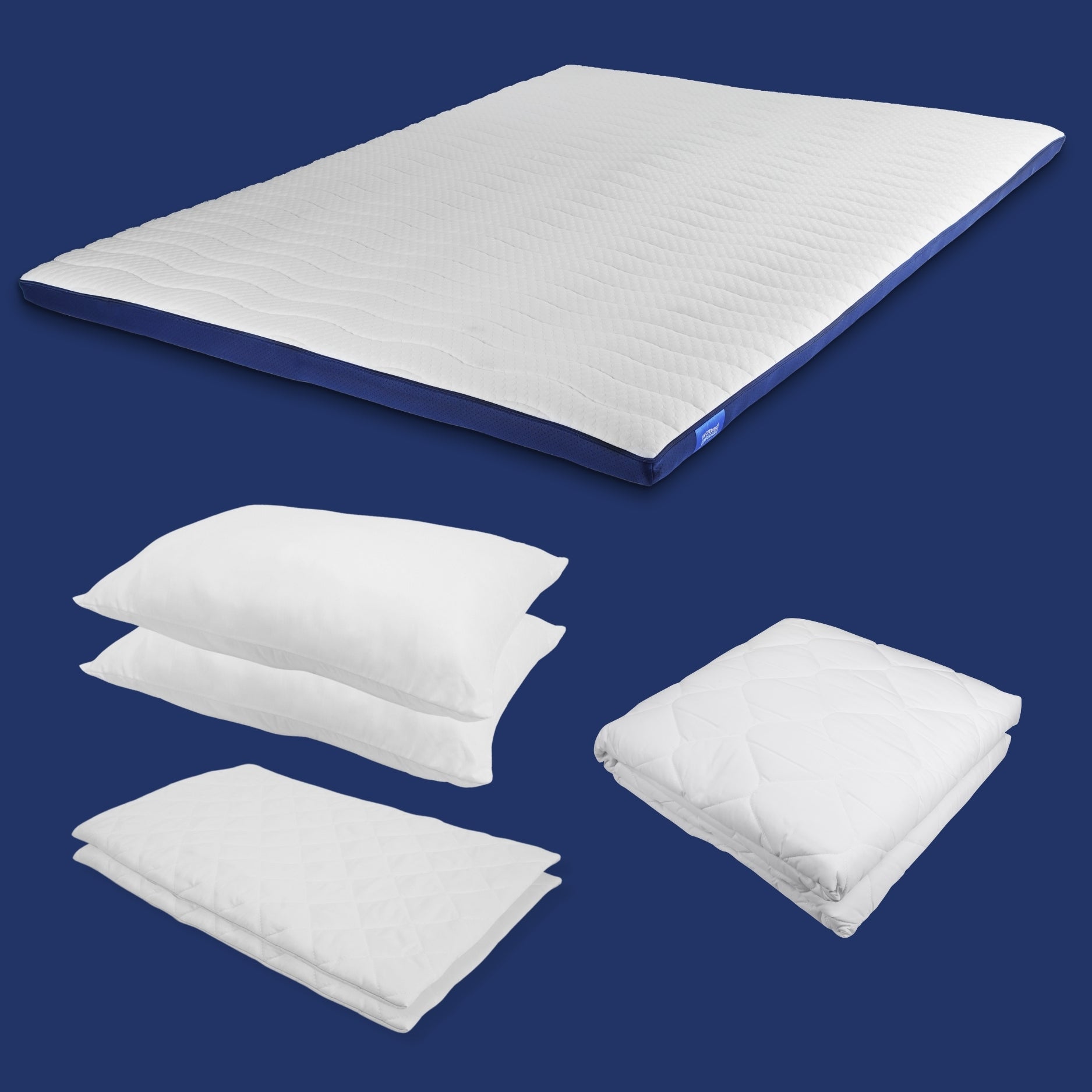 Ultimate Luxury Bundle - Mattress Topper with Pillows and Protectors