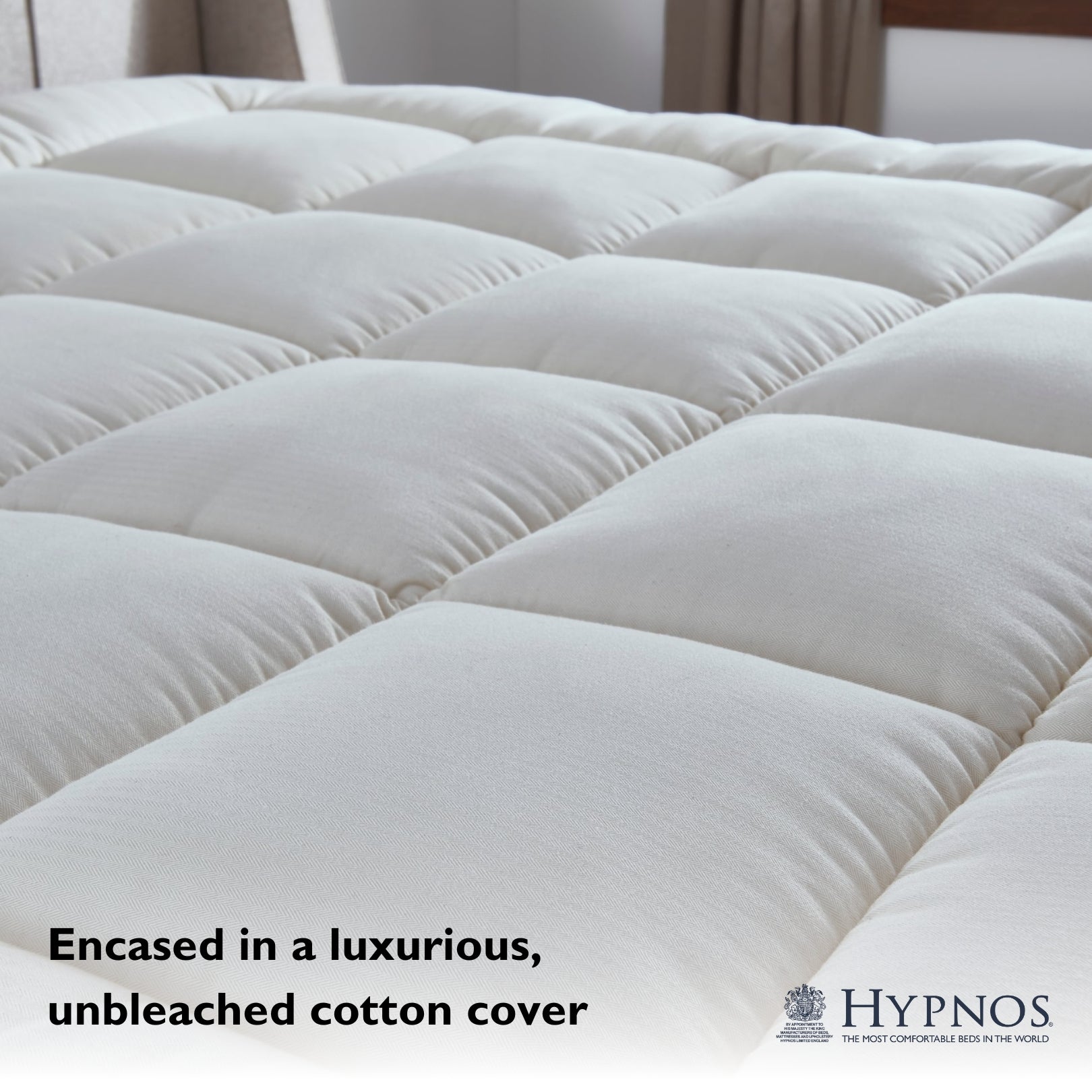 Hypnos Origins Organic Comfort Layer Mattress Topper - Made-to-order