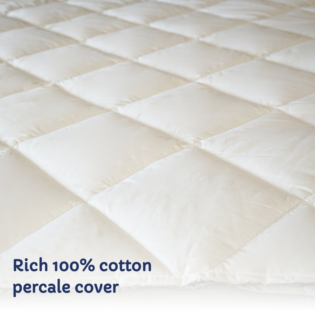 The Mattress Topper Company Double Comfort Cotton Mattress Topper