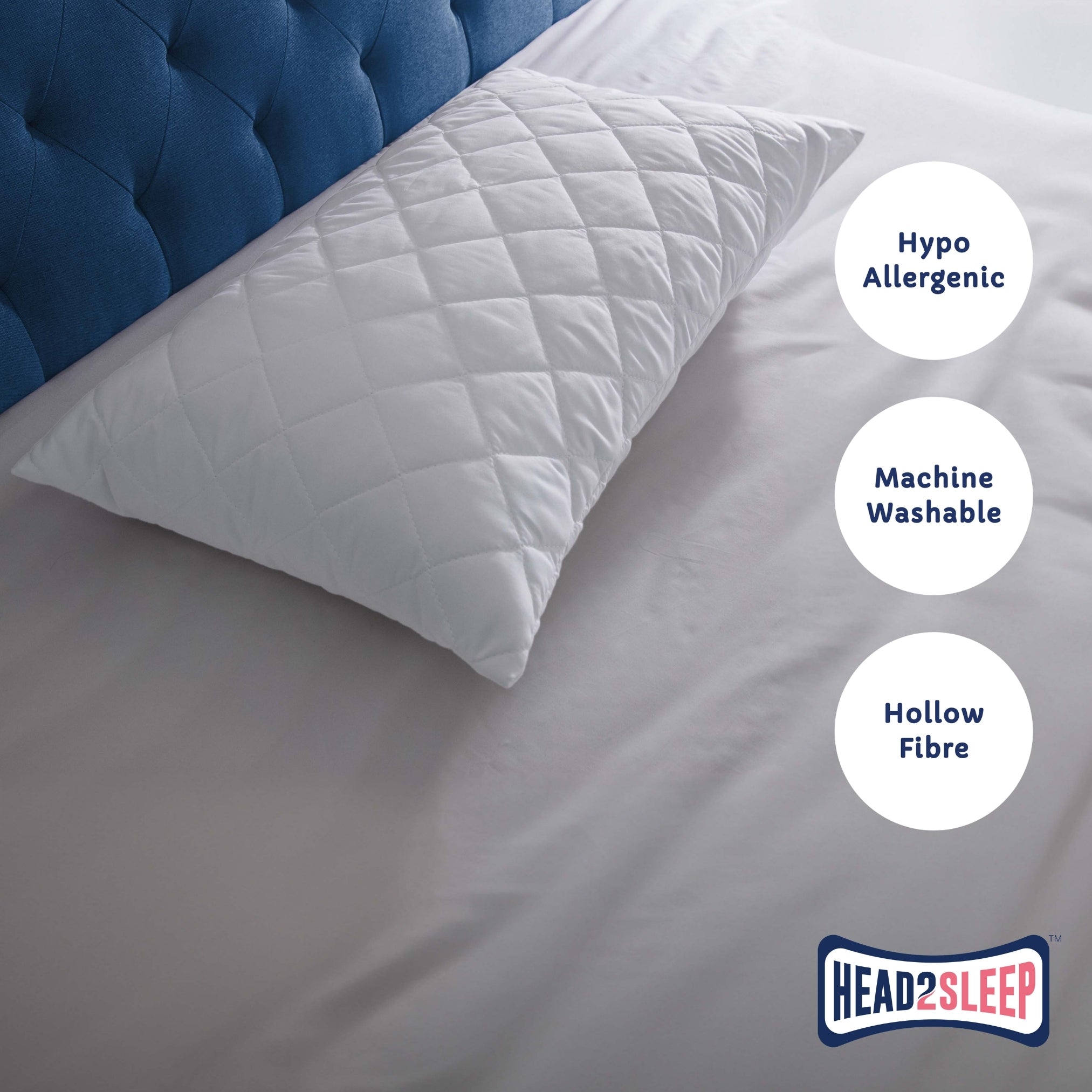 Pain Relief Bundle - Mattress Topper with Pillows and Pillow Protectors