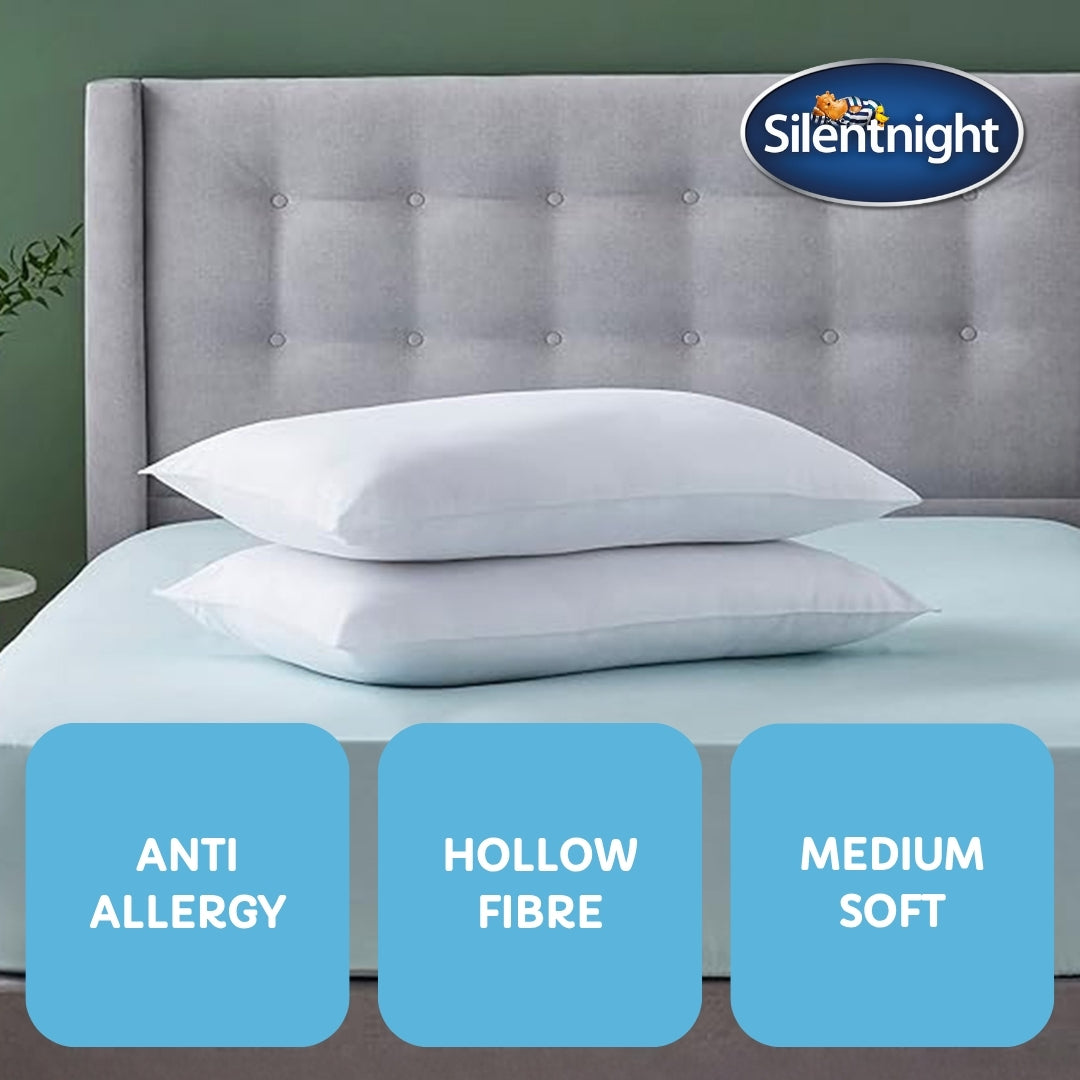 Silentnight Anti-Allergy Pillow - Pack of 2