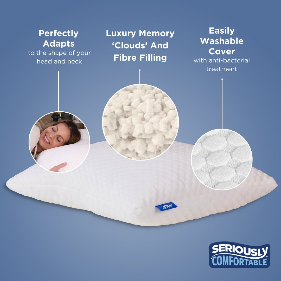 Seriously Comfortable	Cloud Comfort Pillow