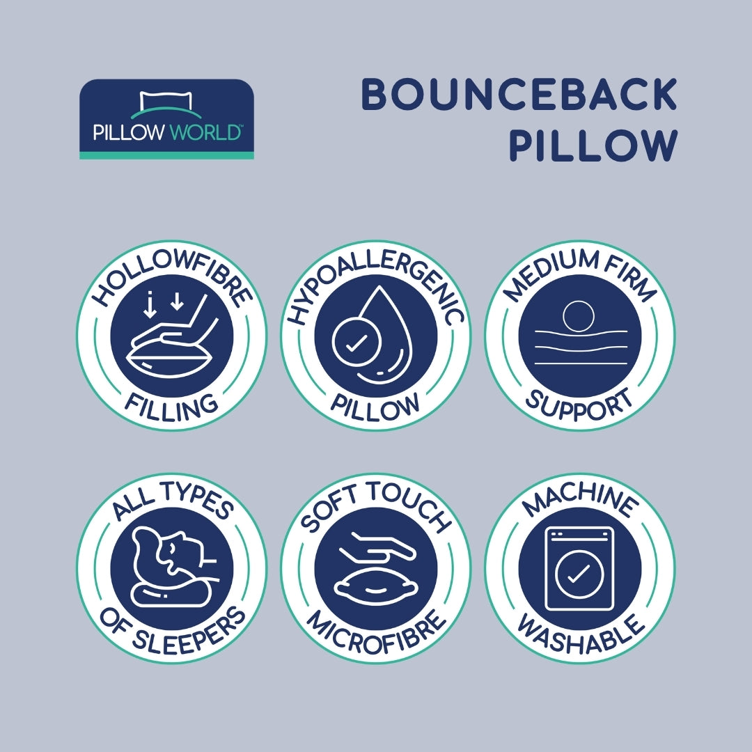 Pillow World Bounceback Pillow