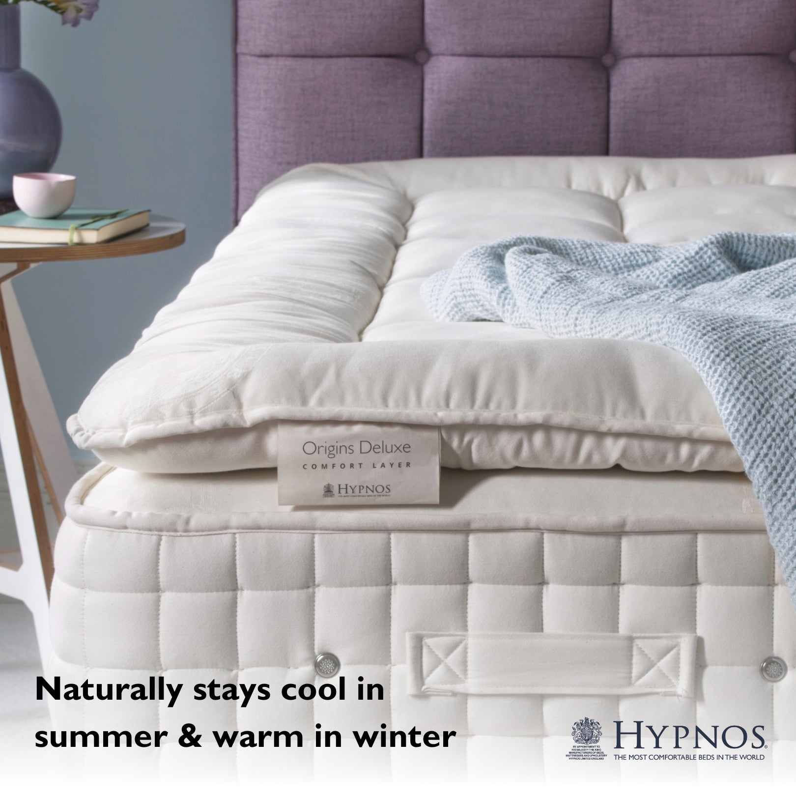 Hypnos Origins Deluxe Comfort Layer Mattress Topper - Made-to-order