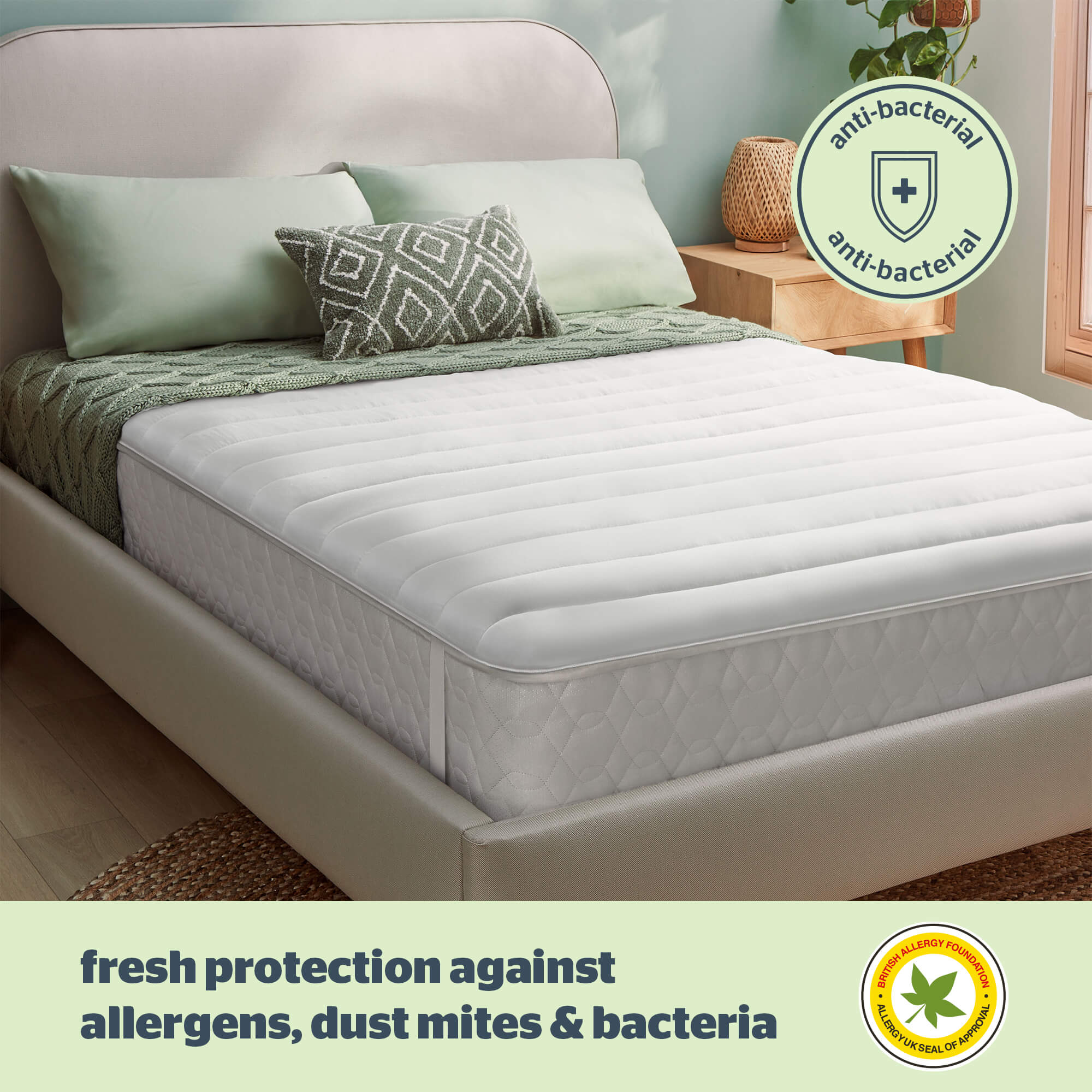 Silentnight Anti-Allergy Mattress Topper