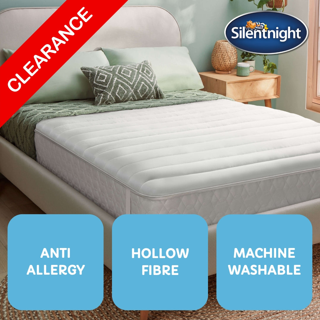 Silentnight Anti-Allergy Mattress Topper - CLEARANCE