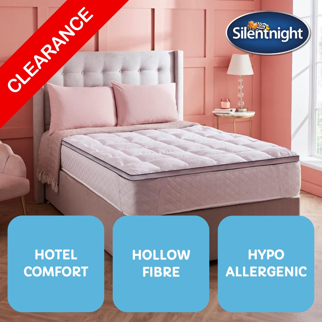 Silentnight Luxury Hotel Collection Supreme Mattress Topper - CLEARANCE